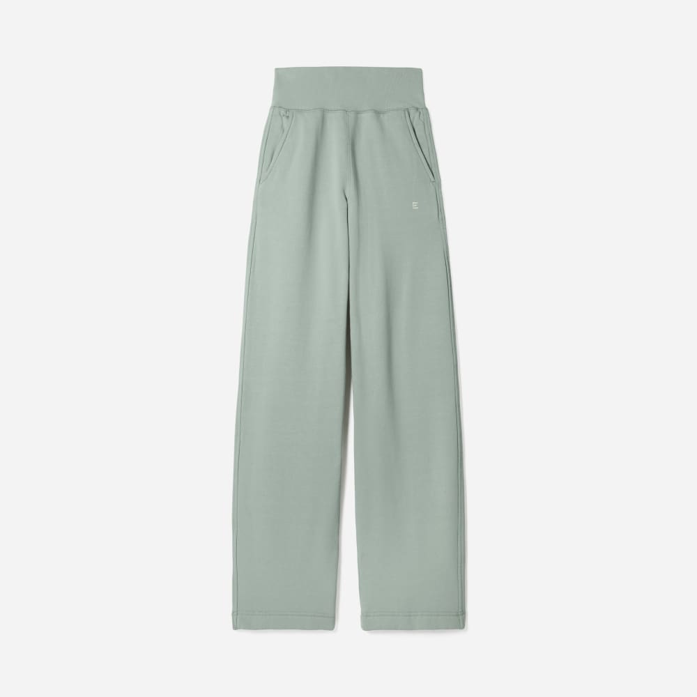 The Track High-Waist Pant | White Sage