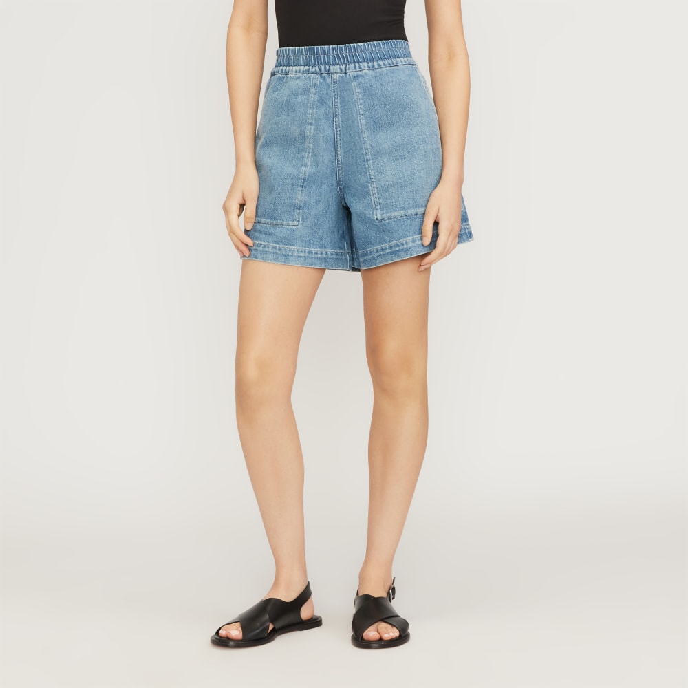 The Denim Utility Short | Shallow Water