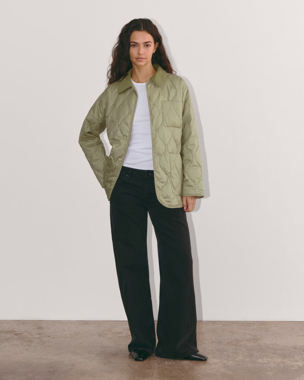 The Quilted Ranch Jacket | Eucalyptus
