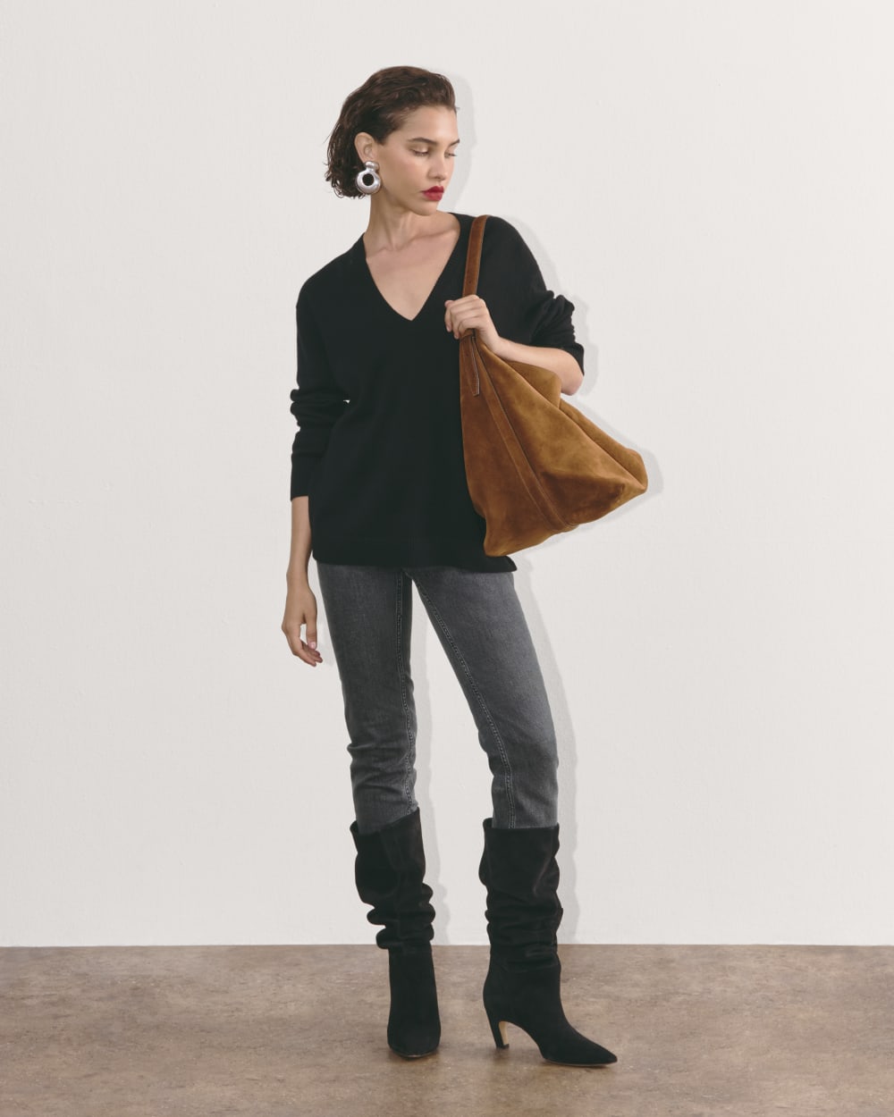 The Original Cheeky® Jean | Washed Charcoal | 28.5" Inseam