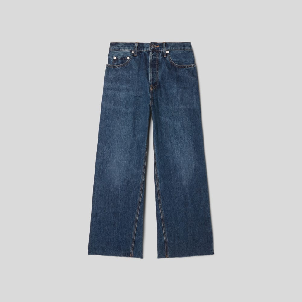 The Way-Wide Crop Jean | Iznik Ink