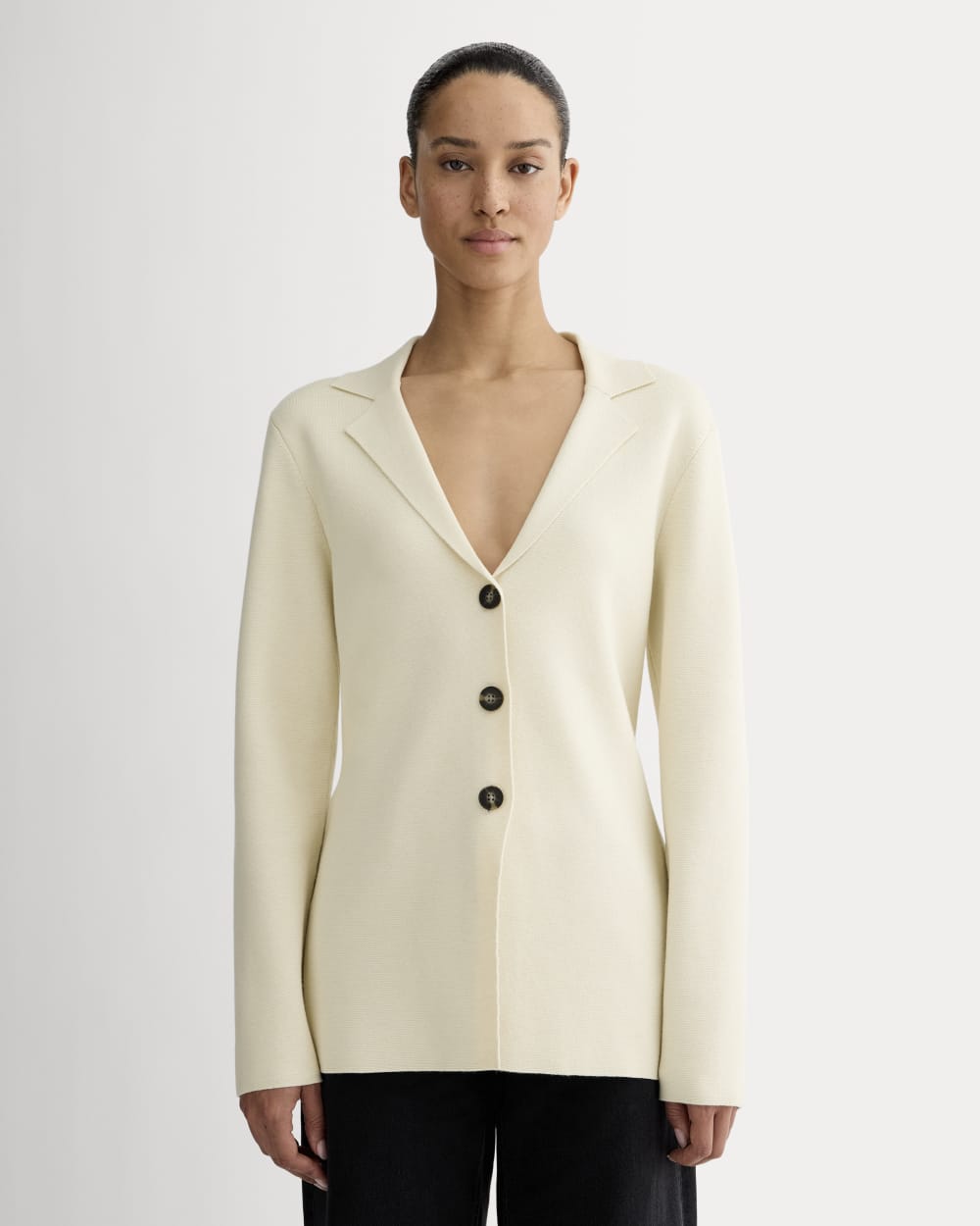 The Knit Blazer | Birch