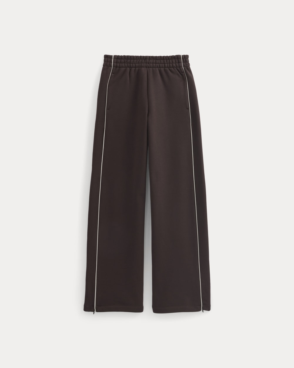 Luxe Fleece Track Pant | Dark Chocolate