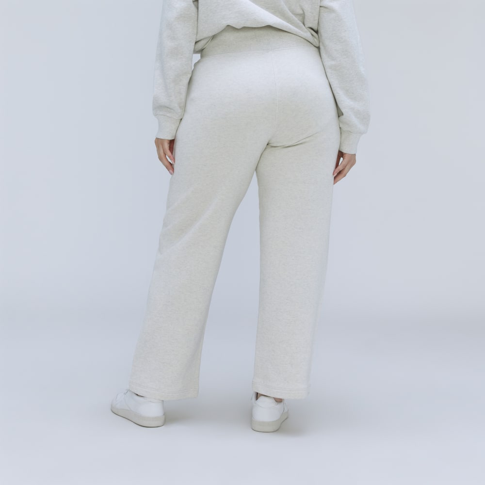 The Track High-Waist Pant | Light Heather Grey