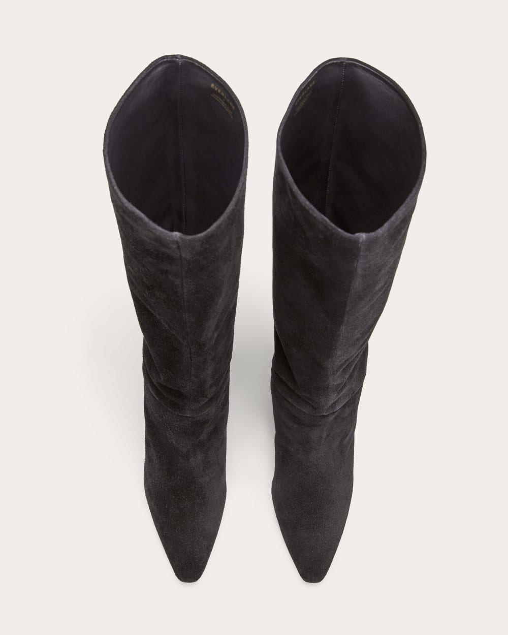 The Banana Boot | Black Suede