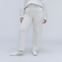 The Track High-Waist Pant | Light Heather Grey