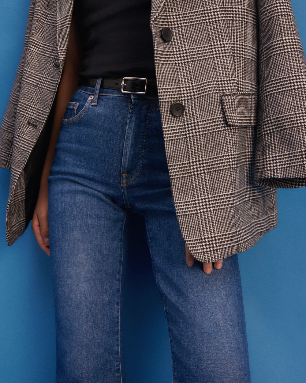 The Kick Bootcut Jean | Dark Indigo Blue