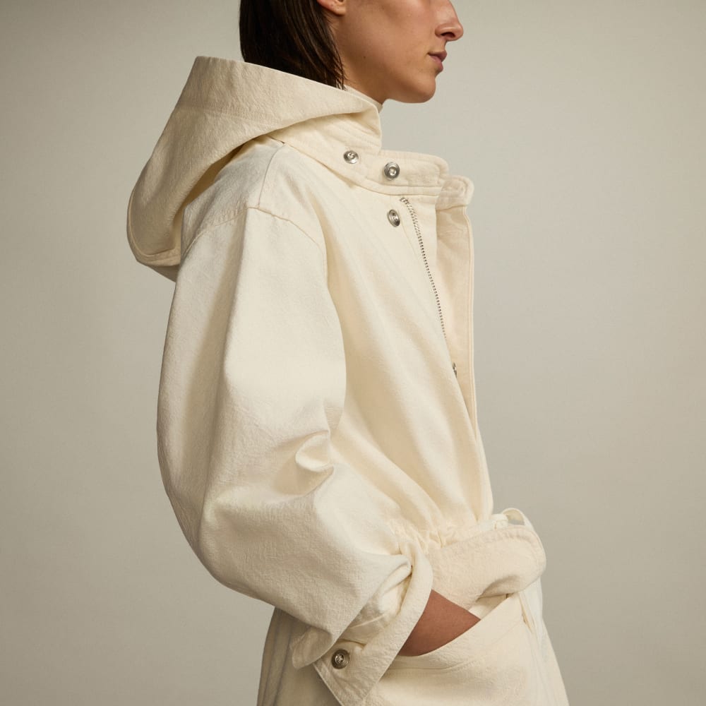 The Canvas Organic Cotton Parka | Bone