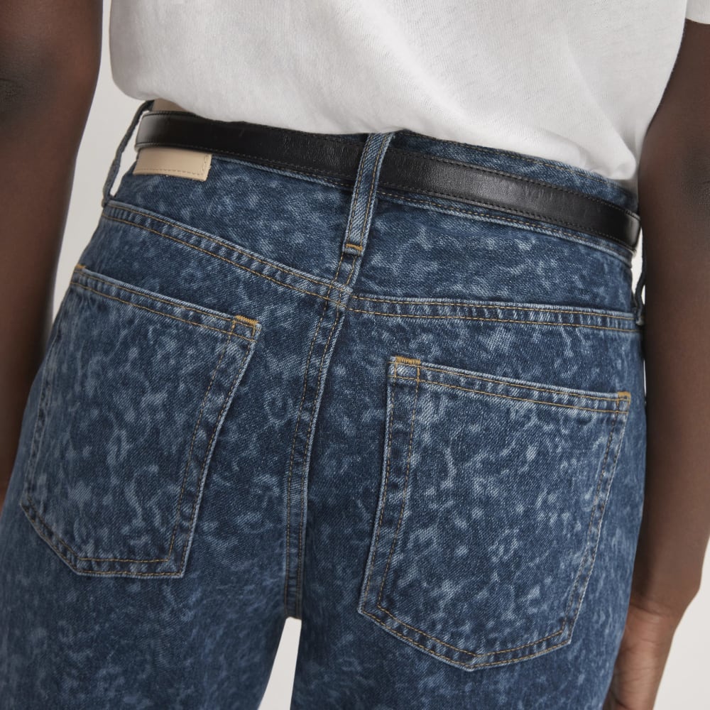 The '90s Cheeky® Jean | Dark Painterly Strokes | 28.5" Inseam