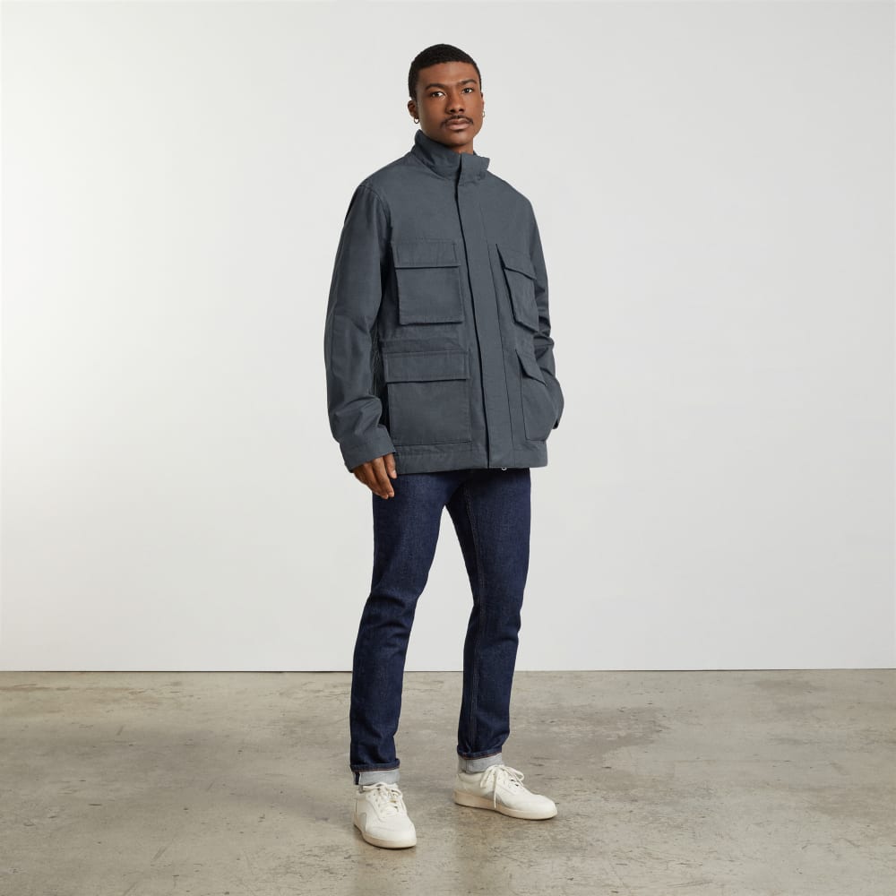 The Waxed Cotton Jacket | Slate