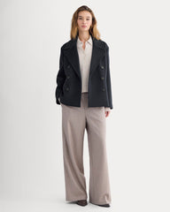 ReWool Short Peacoat | Deep Navy