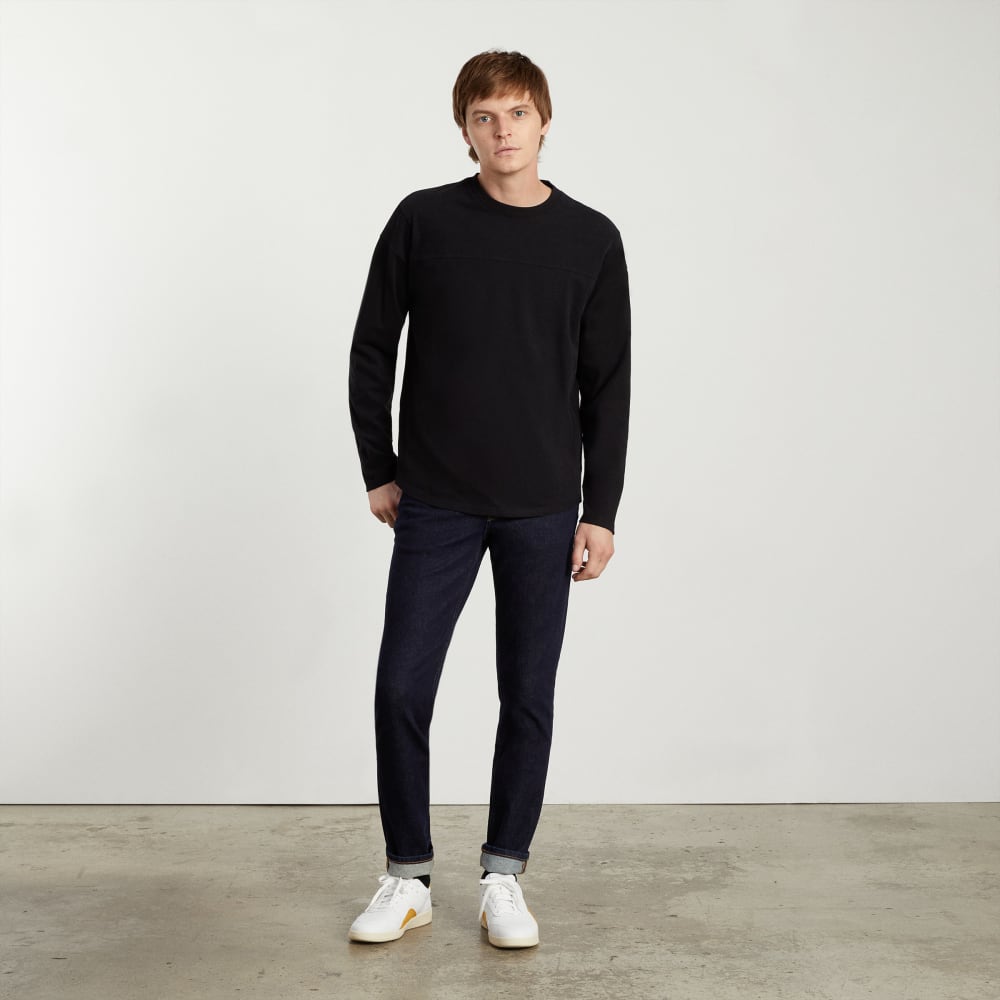 The Slim 4-Way Stretch Organic Jean | Uniform  | Medium Indigo