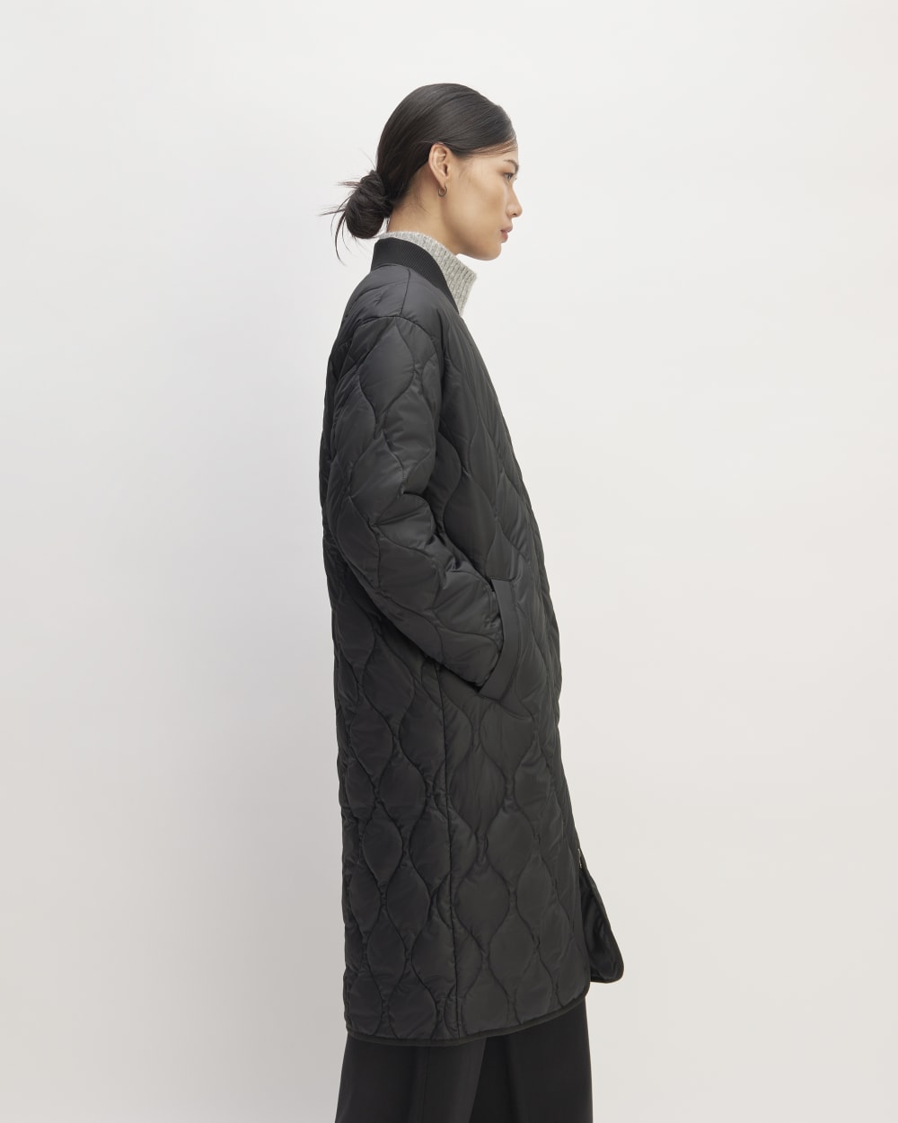 The ReNew Long Liner | Black