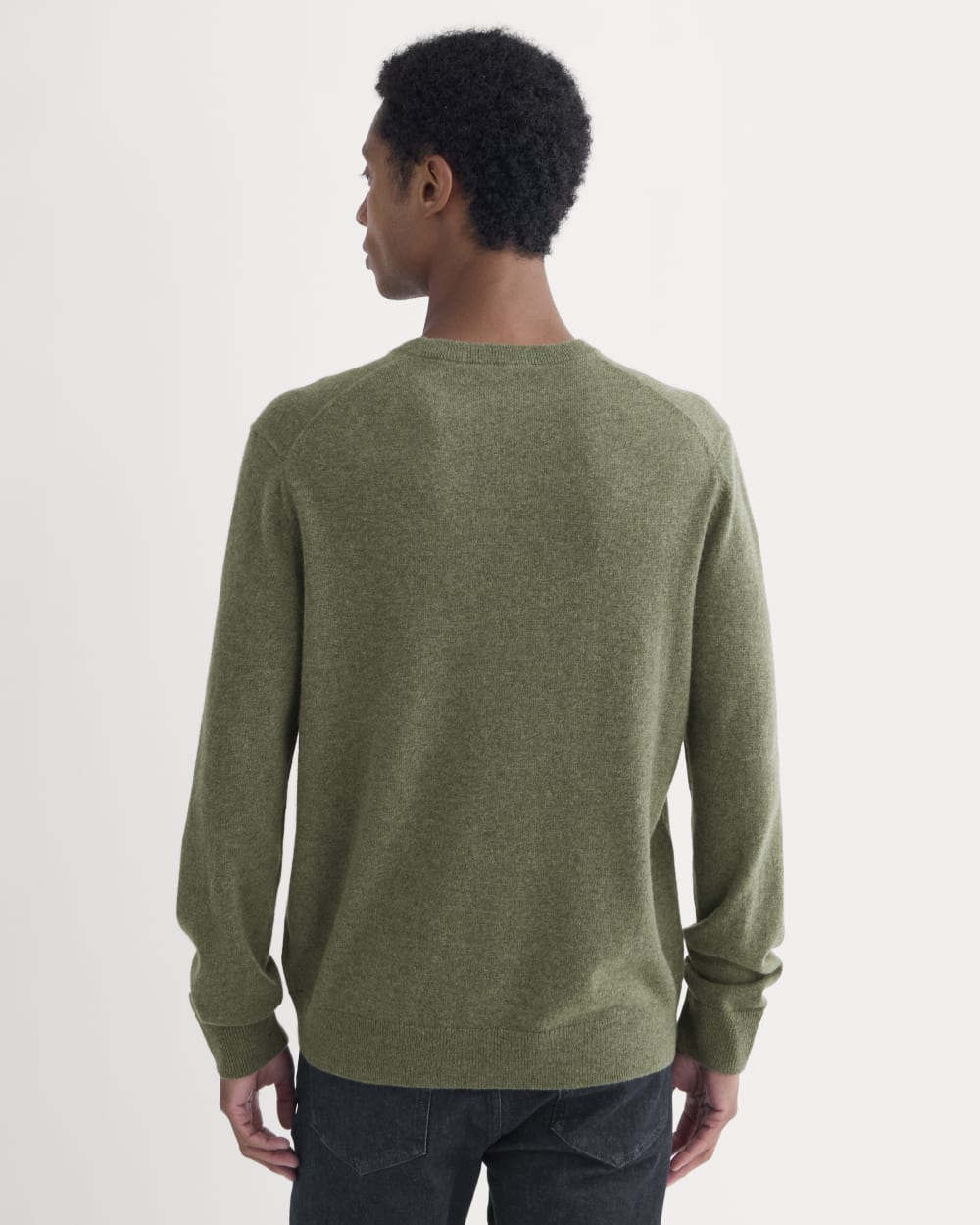 The Cashmere Crew | Heathered Deep Lichen