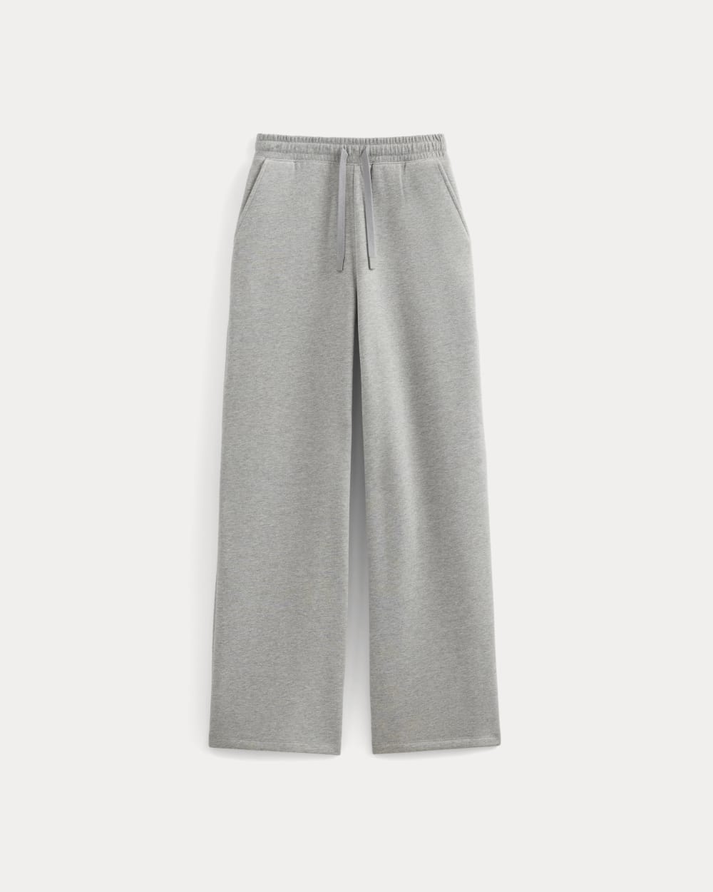 Luxe Fleece Wide-Leg Sweatpant | Vintage Heather Grey
