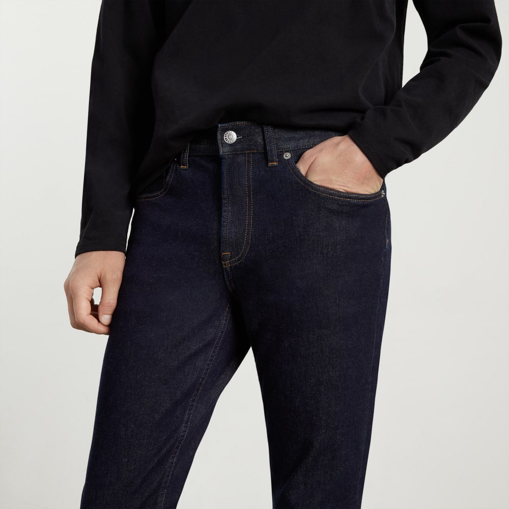 The Slim 4-Way Stretch Organic Jean | Uniform  | Medium Indigo