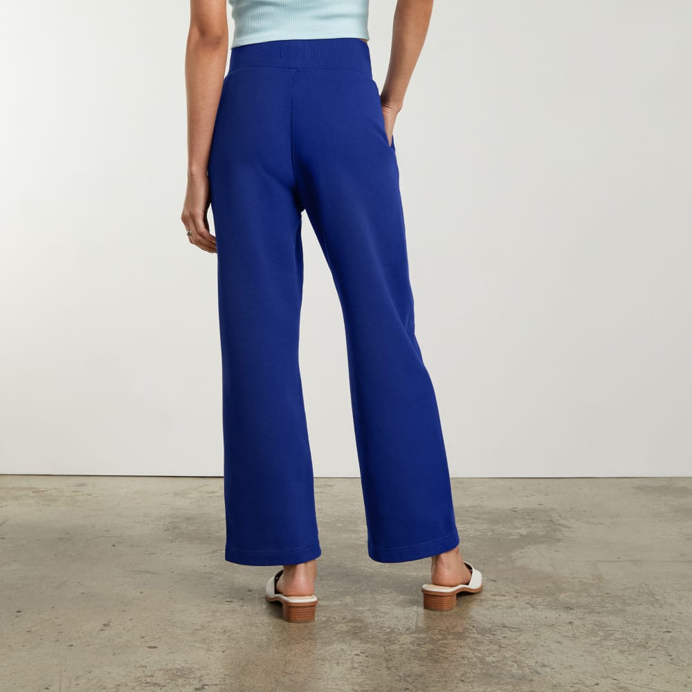 The Track High-Waist Pant | Cobalt