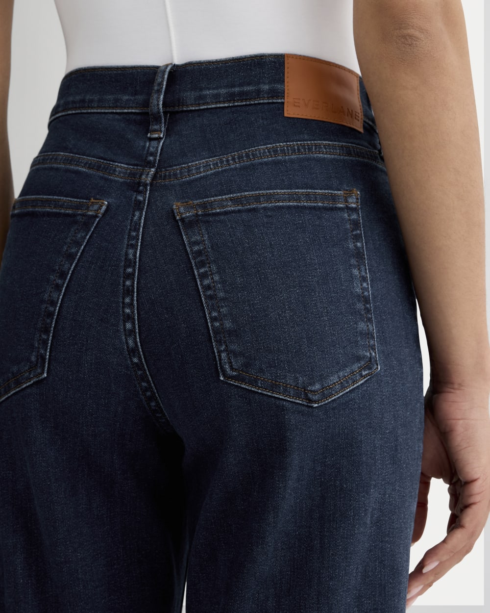 The High-Key Stovepipe Jean | Dark Indigo