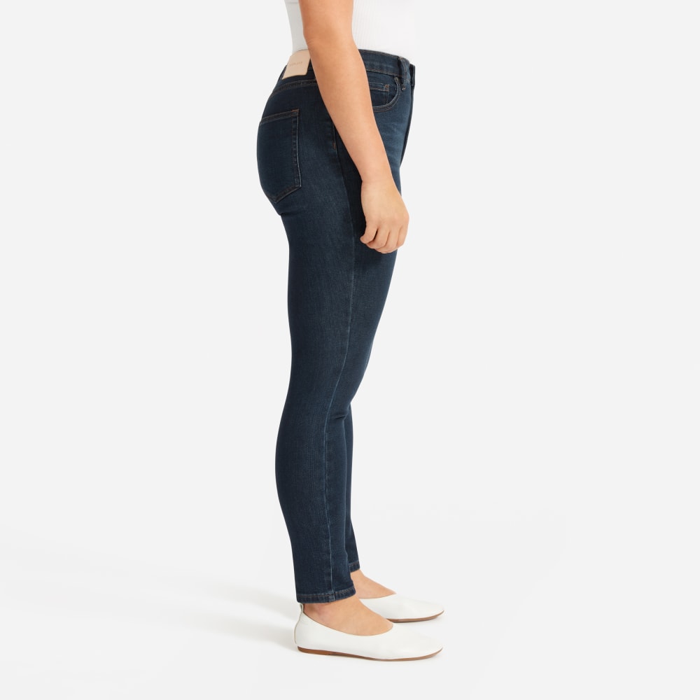 The Authentic Stretch High-Rise Skinny | Deep Indigo | 26.5" Inseam