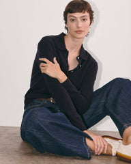 The Classic Polo in Cashmere | Navy