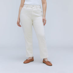 The Cheeky Hourglass Jean | Ecru | 26.5" Inseam