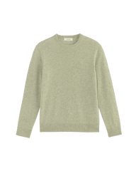 The Cashmere Crew | Light Heathered Moss