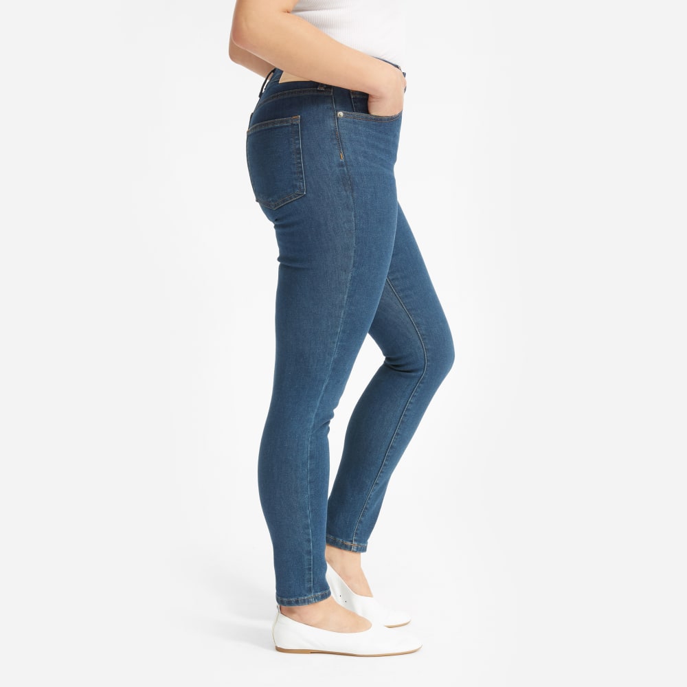 The Authentic Stretch High-Rise Skinny | Dark Blue Wash | 28.5" Inseam