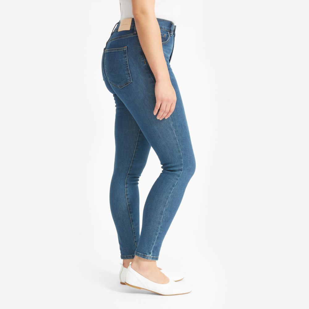 The Authentic Stretch High-Rise Skinny | Mid Blue | 26.5" Inseam