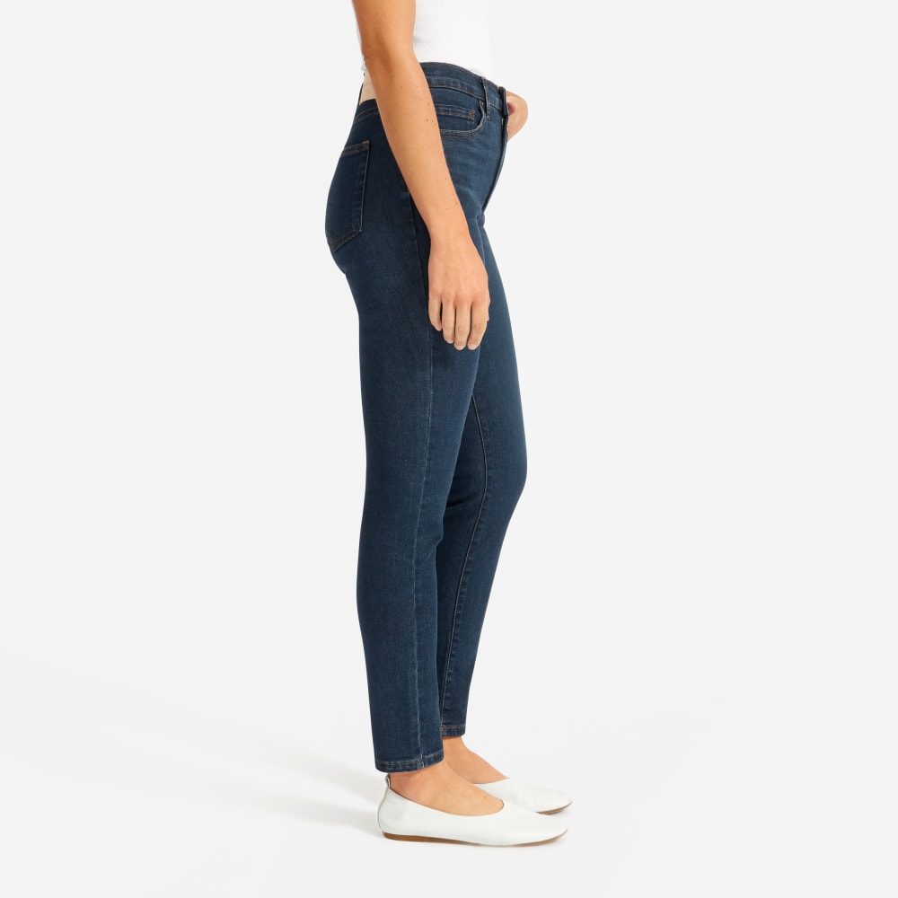 The Authentic Stretch High-Rise Skinny | Deep Indigo | 26.5" Inseam