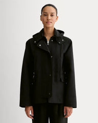 The Short Anorak | Black