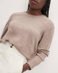 The Classic Crew in Cashmere | Toasted Sesame