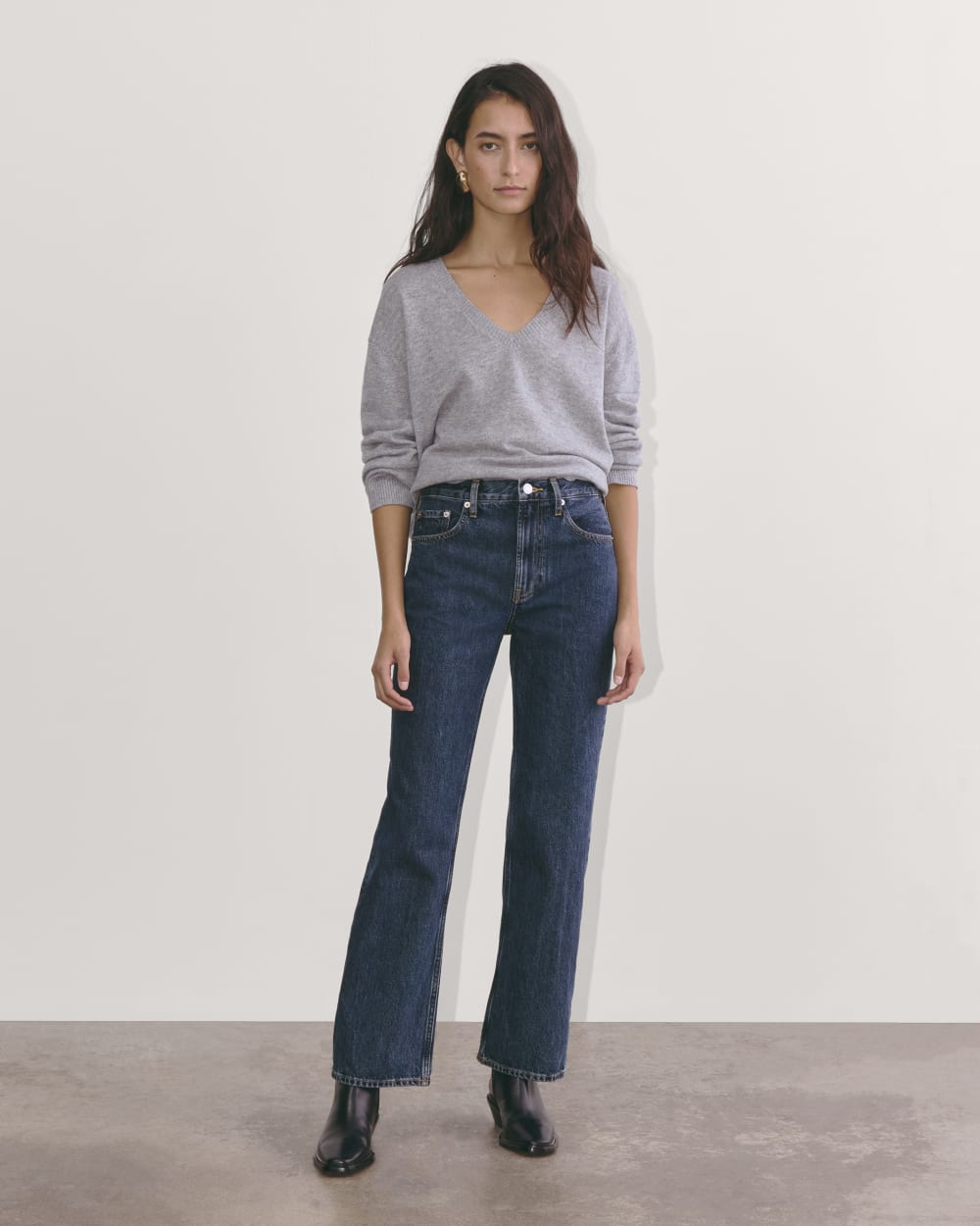 The Cheeky Straight Jean | Indigo