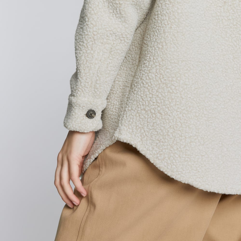 The ReNew Fleece Everyone Overshirt | Oat