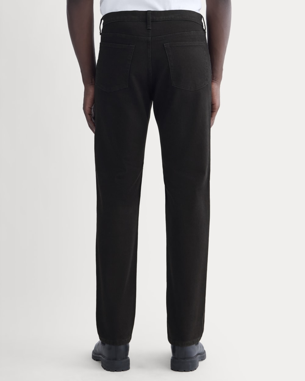 The Organic Cotton Straight-Leg Jean |  Black