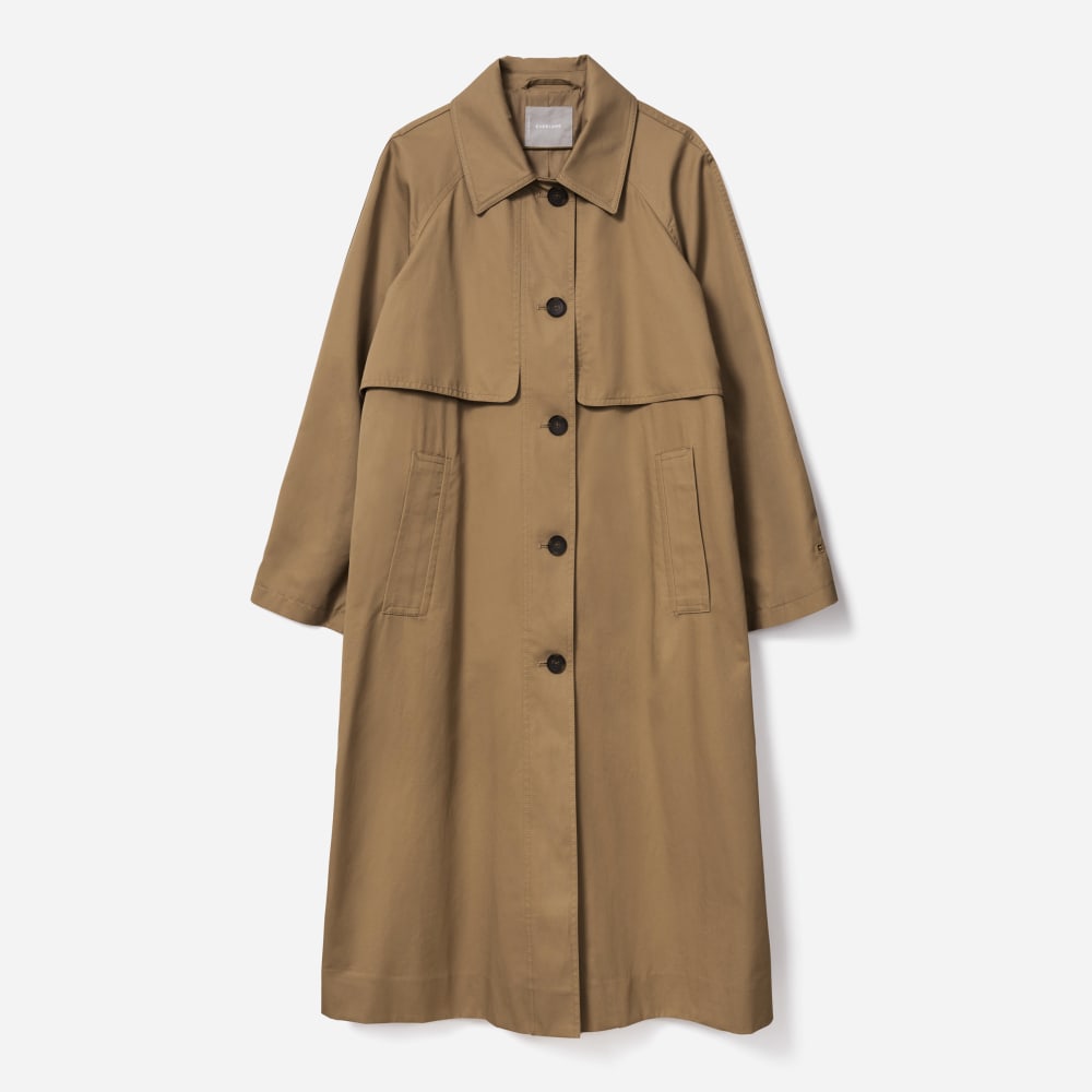 The Long Mac Coat | Toasted Coconut