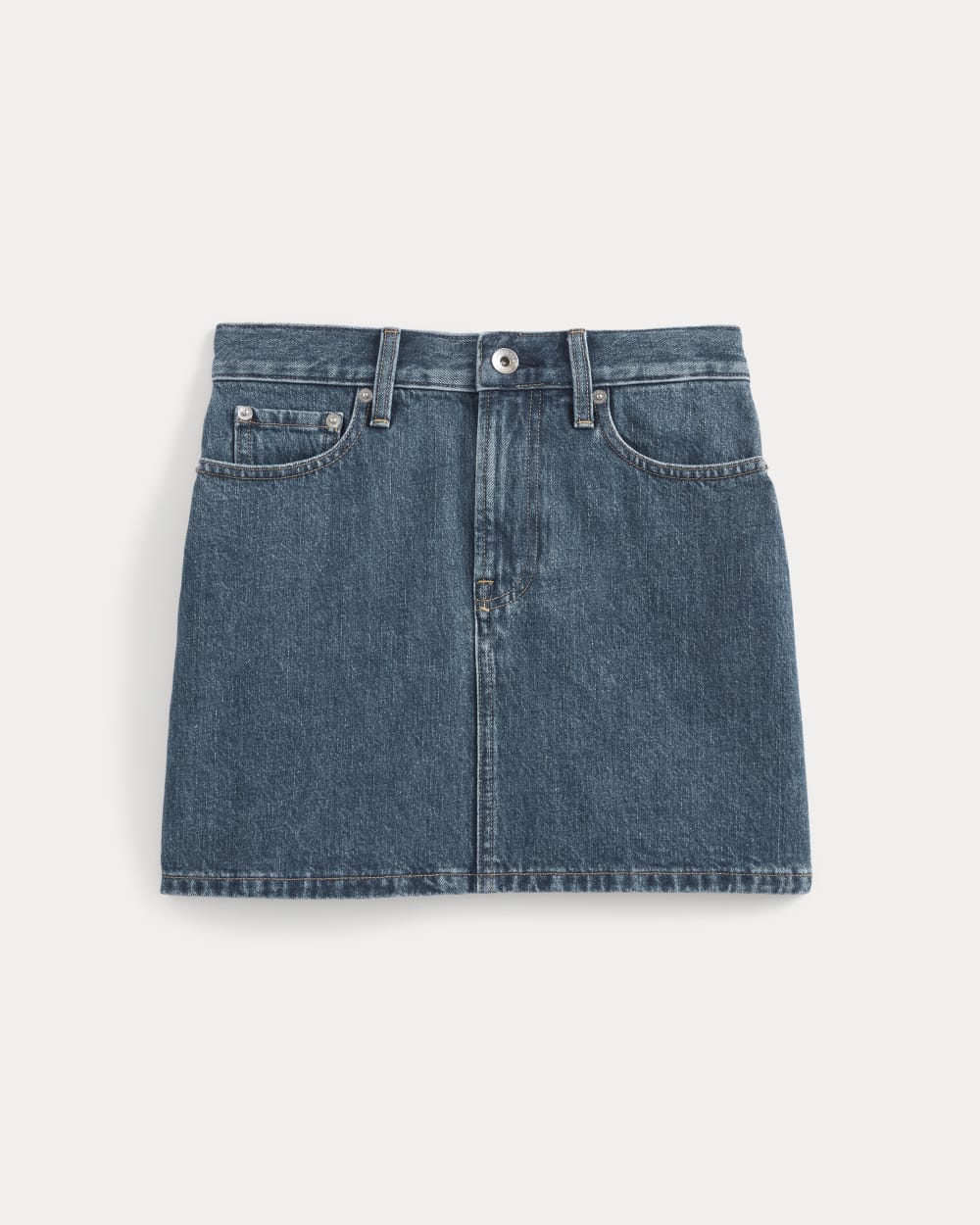The Denim Mini Skirt | Deep Atlantic