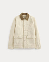 The Ranch Jacket | Garment-Dyed White / Cream