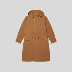 The Canvas Organic Cotton Parka | Cappuccino