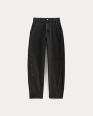 The Way-High® Twist Curve Jean | Washed Black