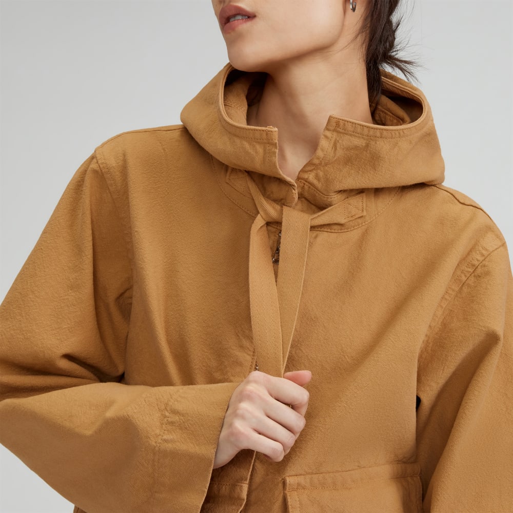 The Canvas Organic Cotton Anorak | Cappuccino