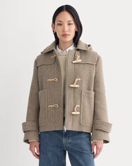 The ReWool Duffle Coat | Heather Taupe