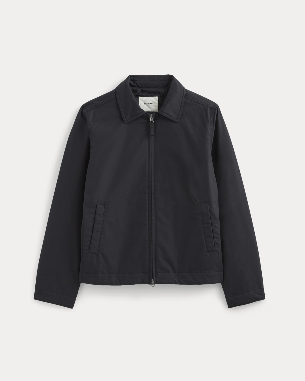 The Filled Harrington Jacket | Black