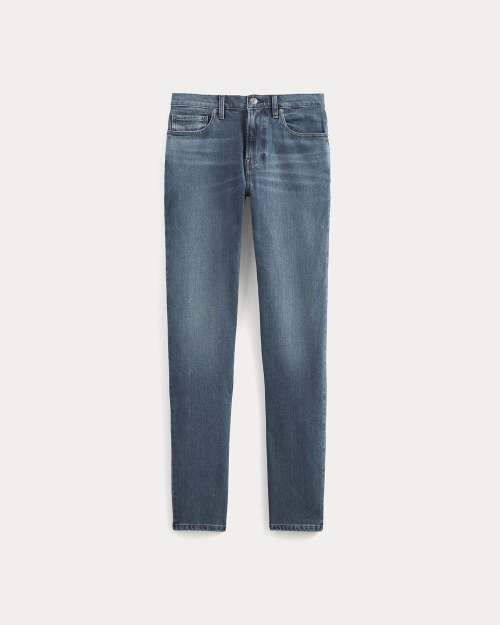 The Relaxed 4-Way Stretch Organic Jean | Uniform | Dark Indigo Fade