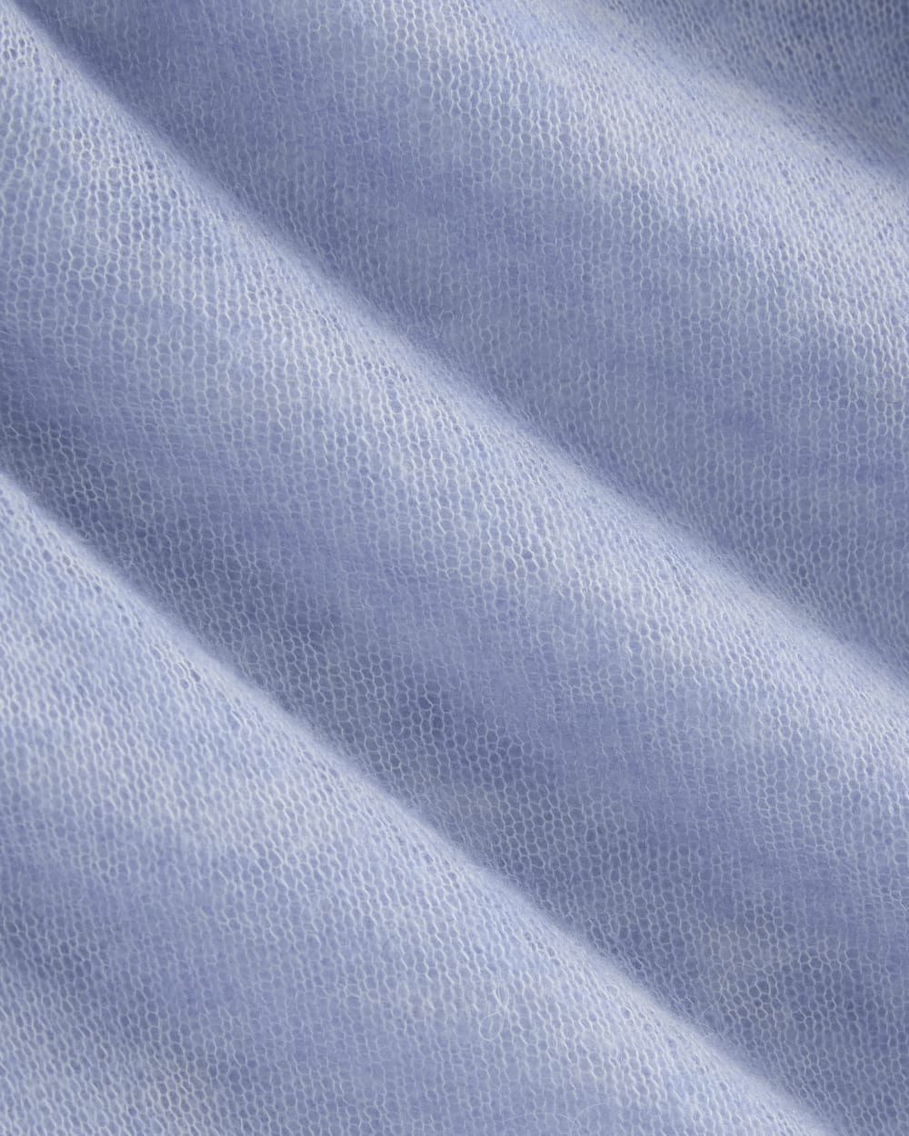 The Air Alpaca™ Relaxed Crew Top | Soft Blue