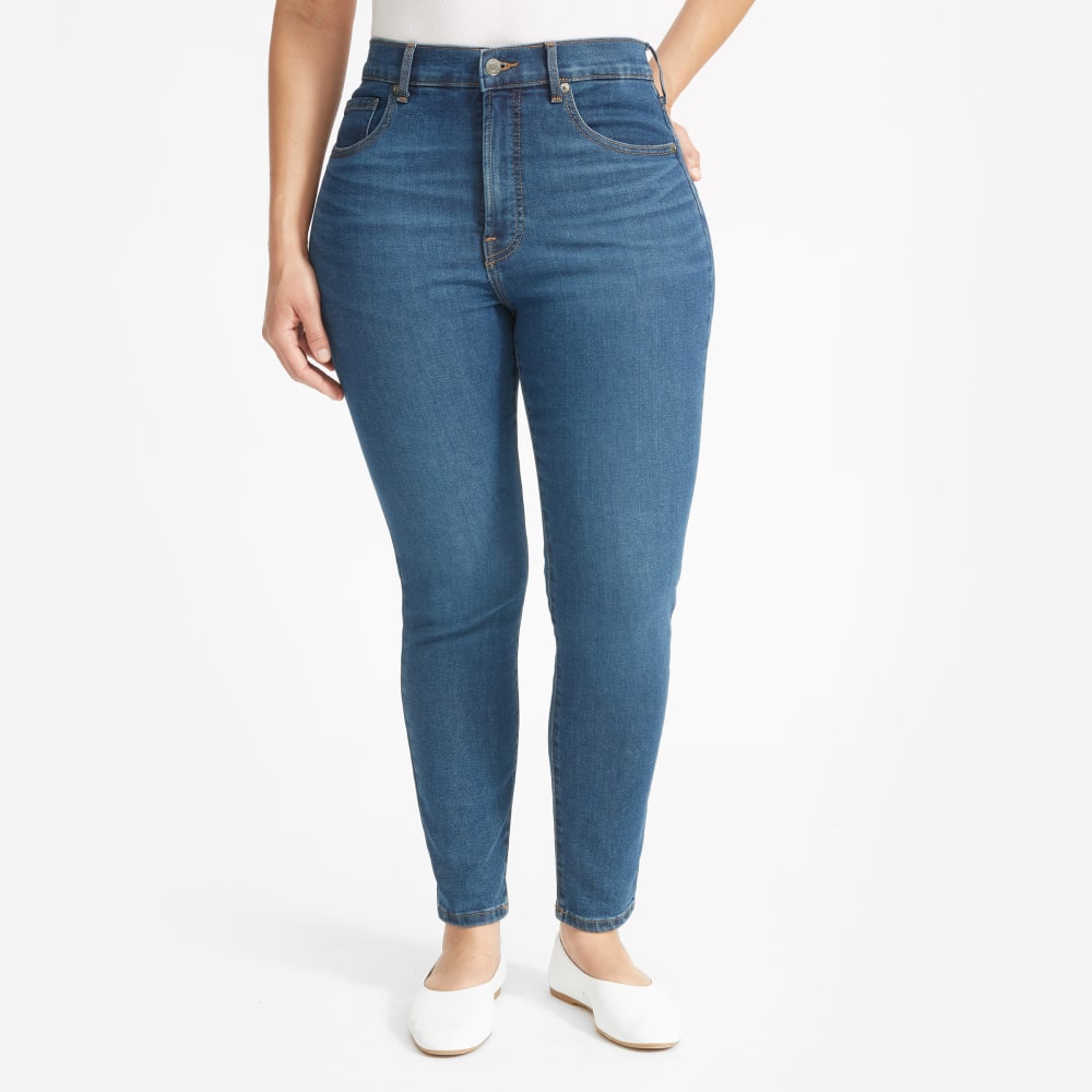 The Authentic Stretch High-Rise Skinny | Mid Blue | 26.5" Inseam