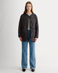 The Quilted Liner | Black