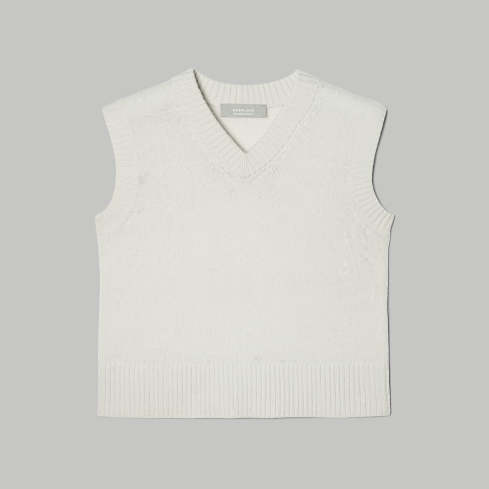 The Cashmere Vest | Bone