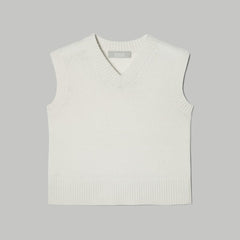 The Cashmere Vest | Bone