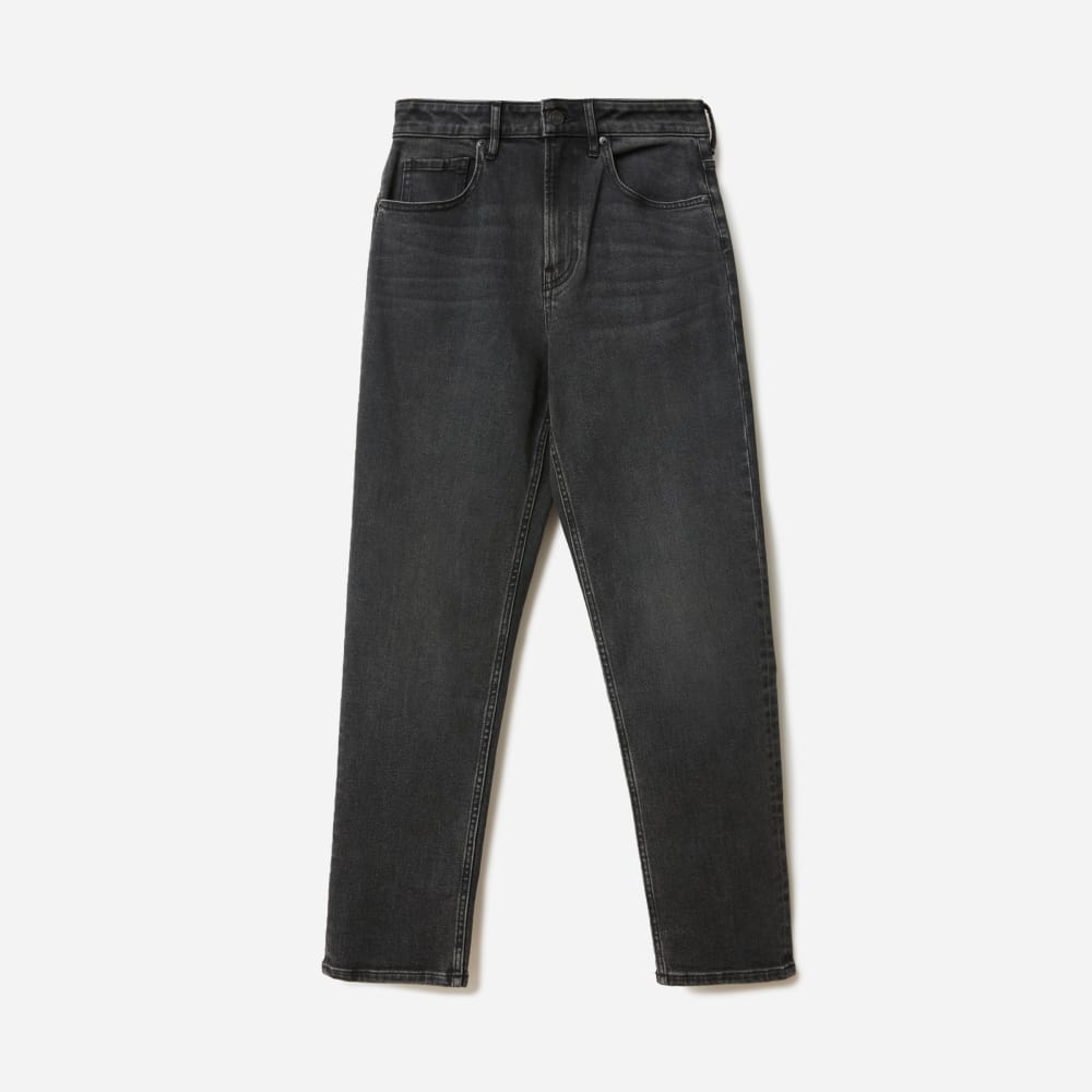The Curvy Cheeky® Straight Jean | Washed Black | 28.5" Inseam
