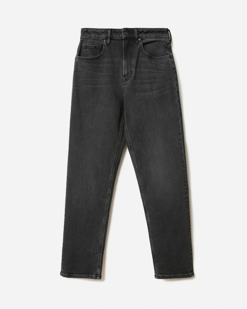The Curvy Cheeky® Straight Jean | Washed Black | 28.5" Inseam